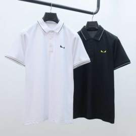 Picture of Fendi Polo Shirts Short _SKUFendiS-XXLwdtn0228008